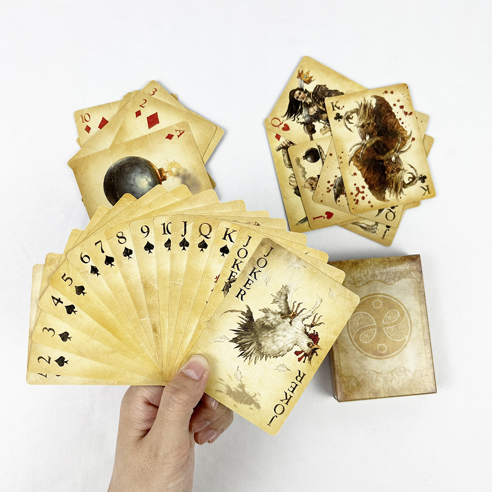 Board Game Vintage - Vintage Style Playing Cards FABLE 3