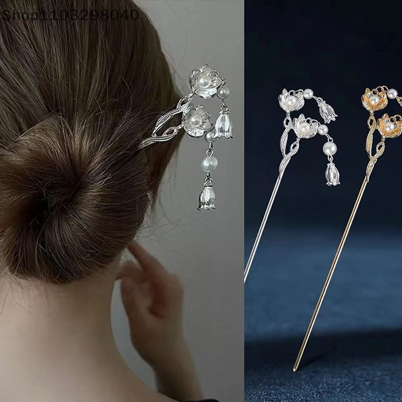 Board Game Go - Vintage Chinese Style Hanfu Hair Stick