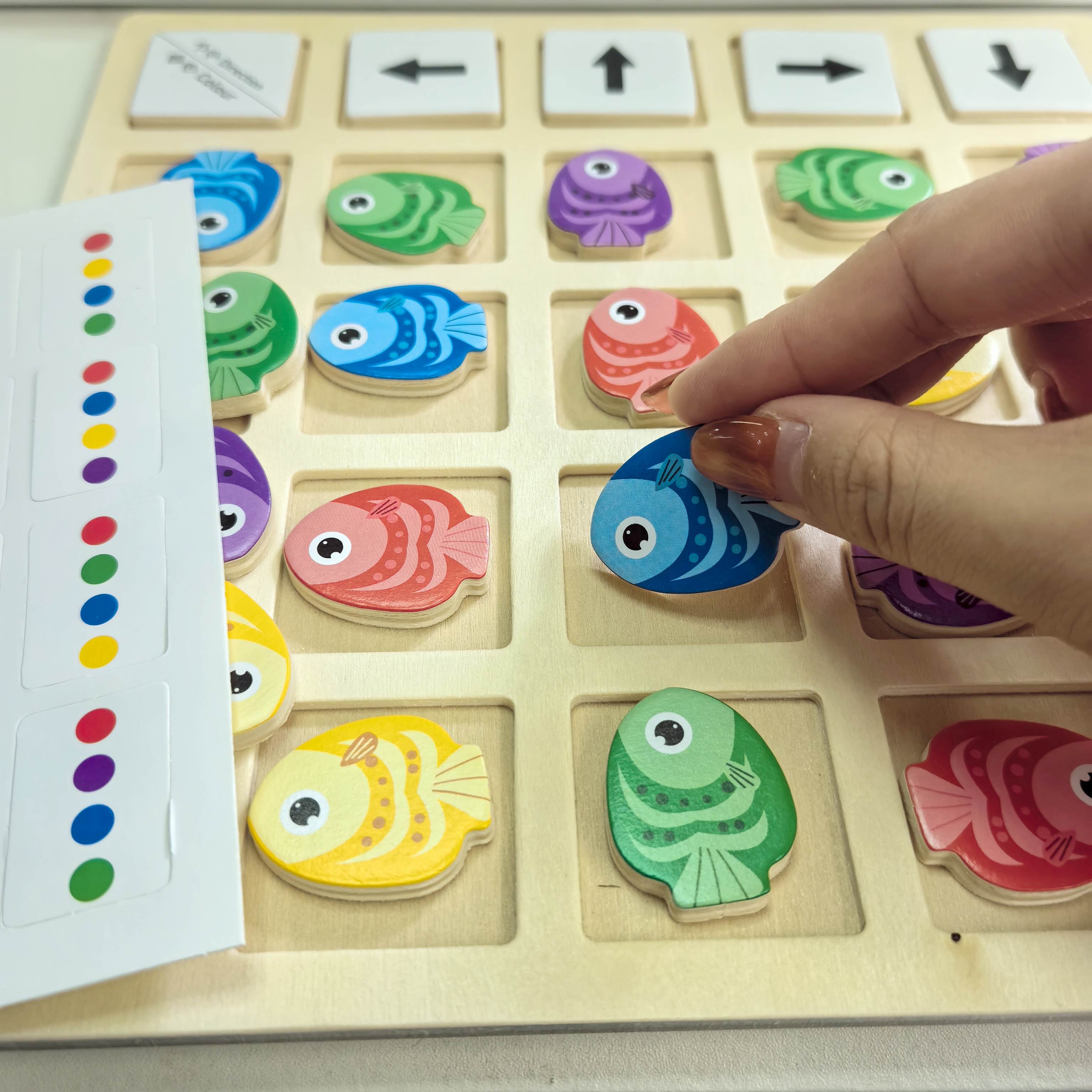 Board Game Idea - Wooden Montessori Toys Children's Logical Thinking