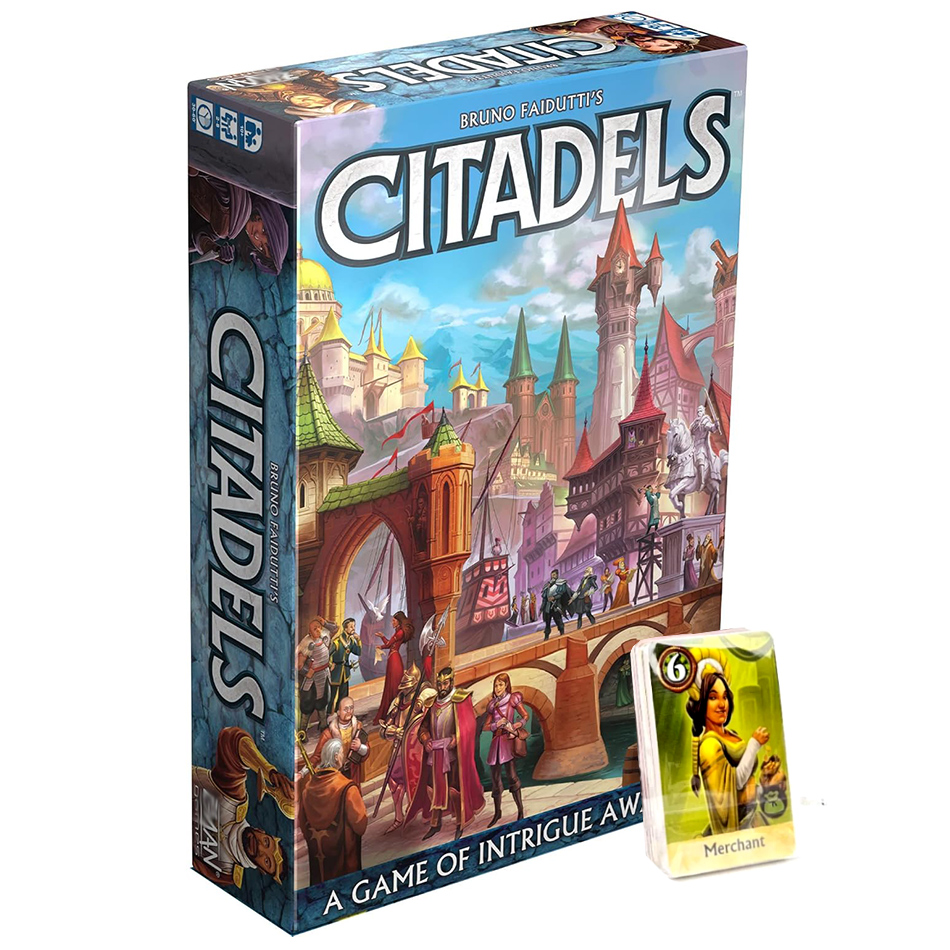 Board Game Sequence - Citadels Revised Edition , Board Game-
