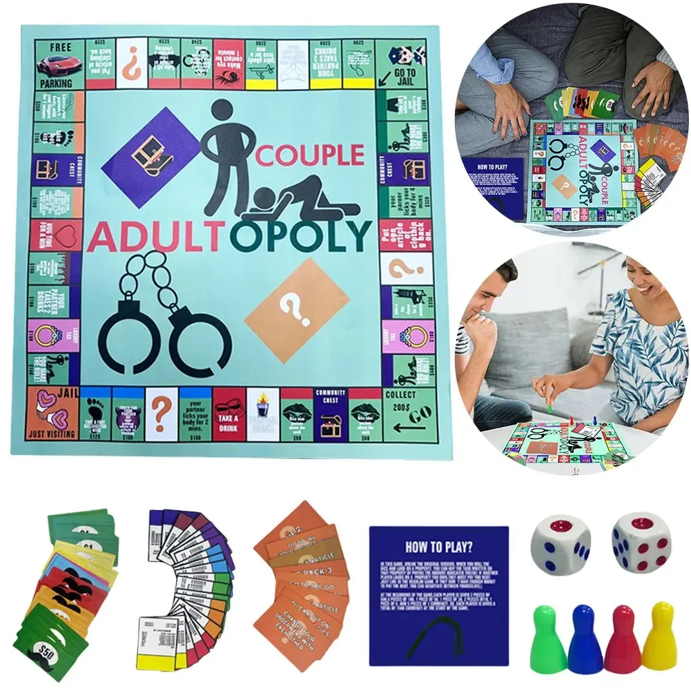 Board Game Coup - ^^ultopoly Board Game Couple Adult Opoly