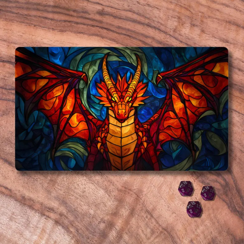 Play Mat Neoprene - VIKAMA Magic: The Gathering Playmat, Stained