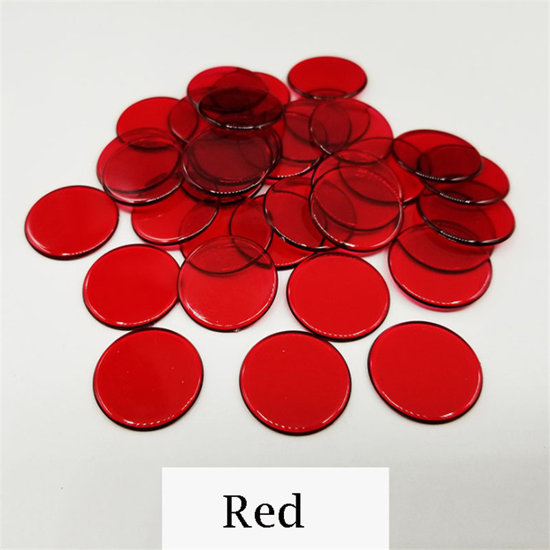 100pcs 19mm Transparent Chips  – Board Game Hegemony recenzja i cena