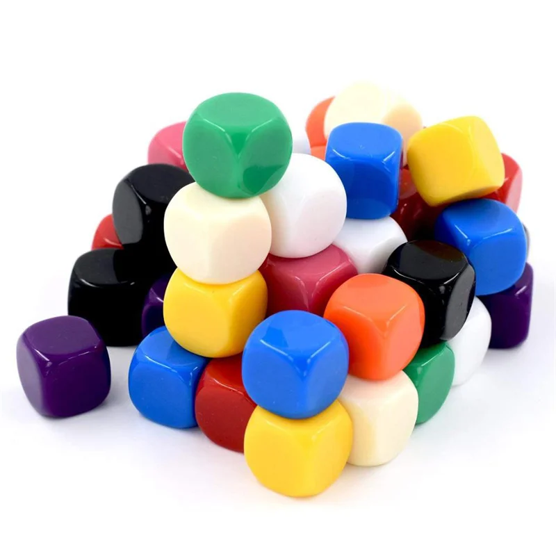 10Pcs Acrylic 16mm Multicolor  – Board Game Loop recenzja i cena