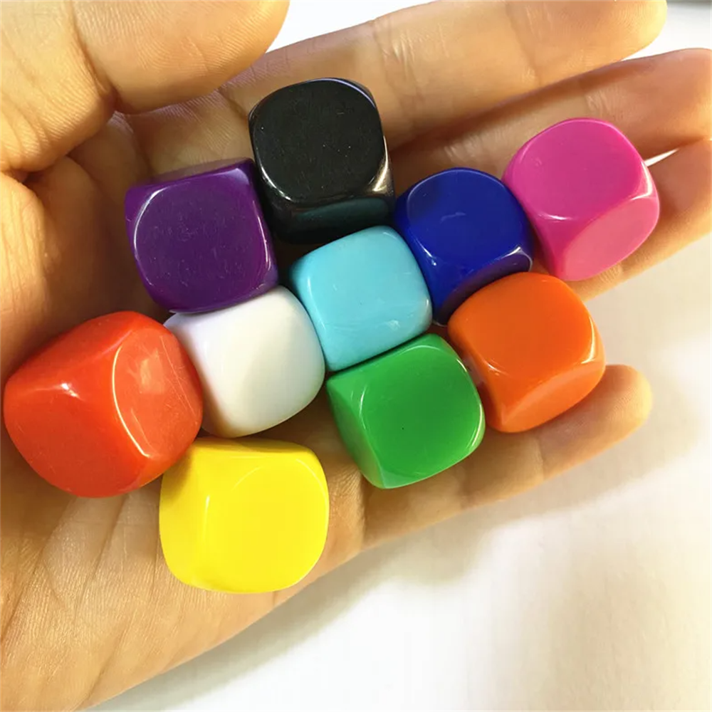 10Pcs Acrylic 16mm Multicolor  – Board Game Loop recenzja i cena