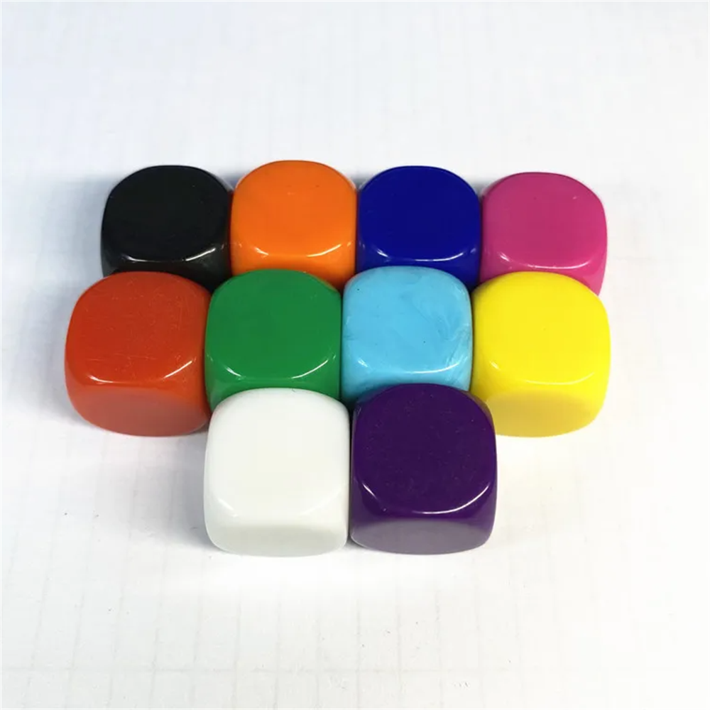 10Pcs Acrylic 16mm Multicolor  – Board Game Loop recenzja i cena