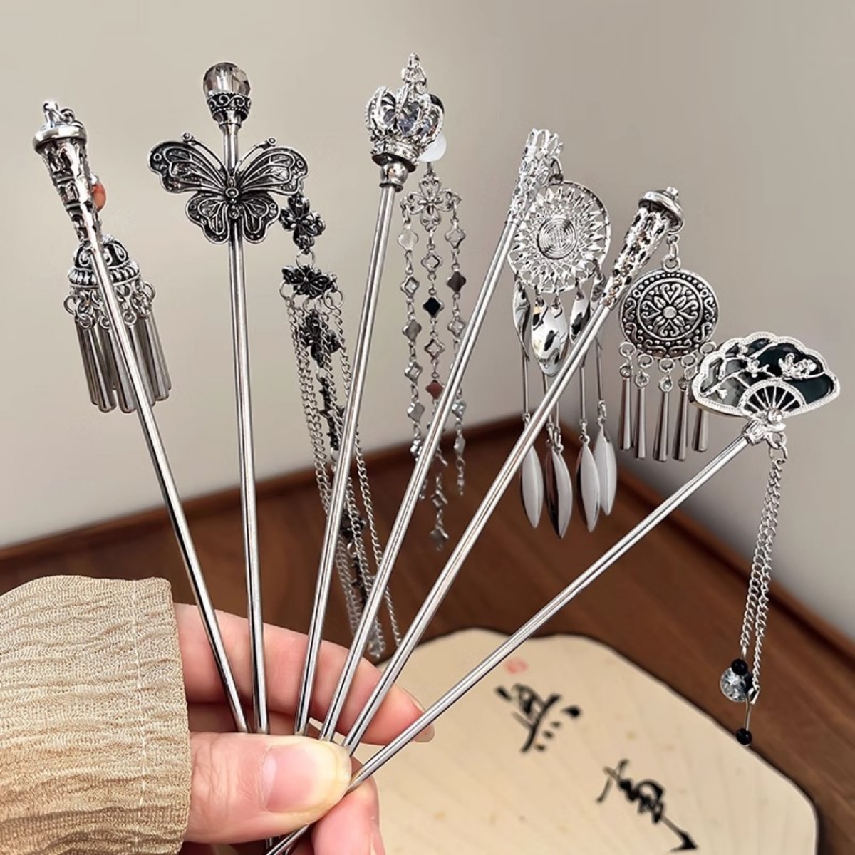Elegant Women's Hairpin Antiqu – Board Game Go recenzja i cena