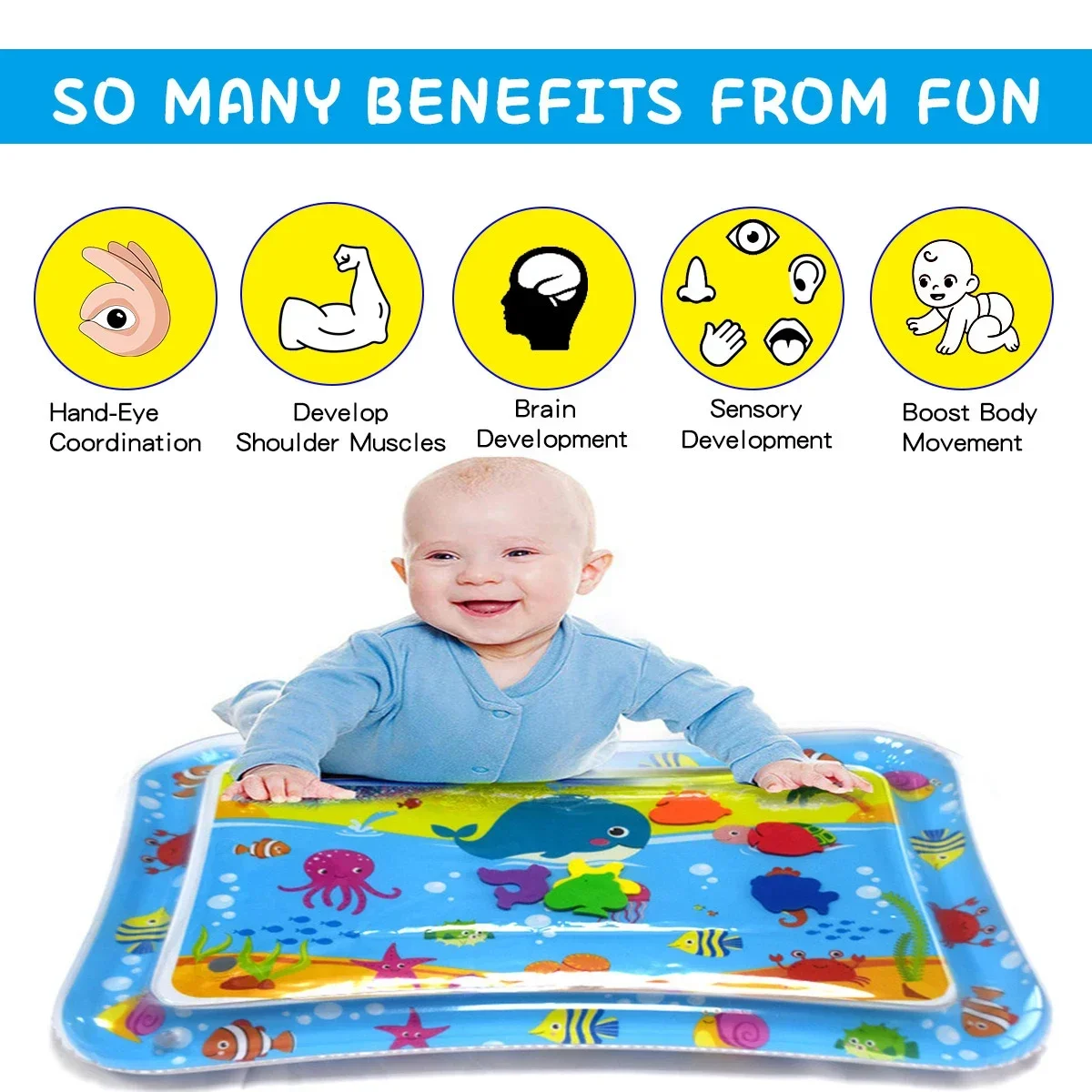 Summer Inflatable Water Mat PV – Play Mat Neoprene recenzja i cena