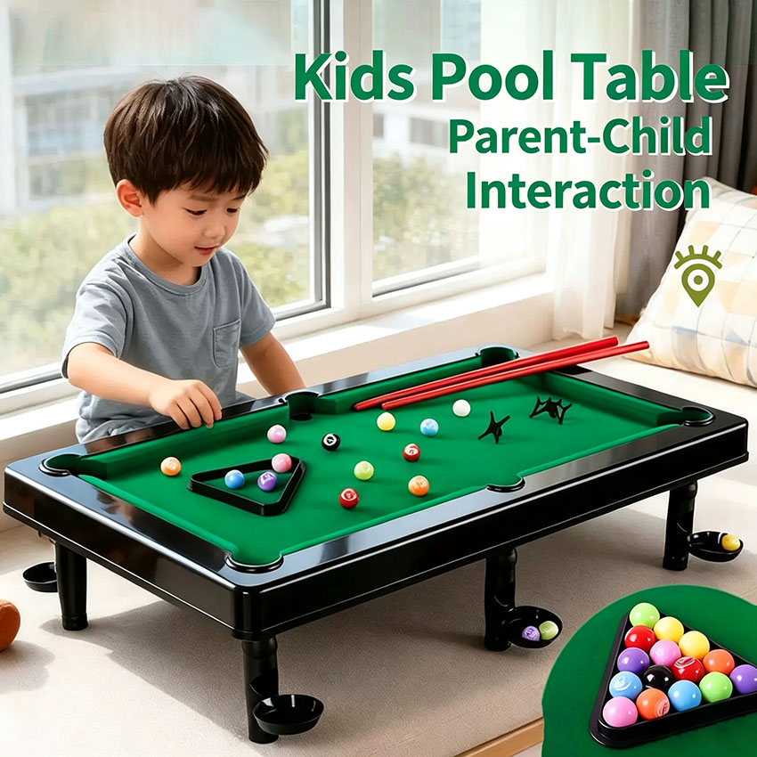 Billiards Toy Table, Home Use  – Board Game Logo recenzja i cena