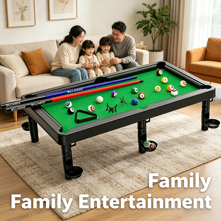 Billiards Toy Table, Home Use  – Board Game Logo recenzja i cena
