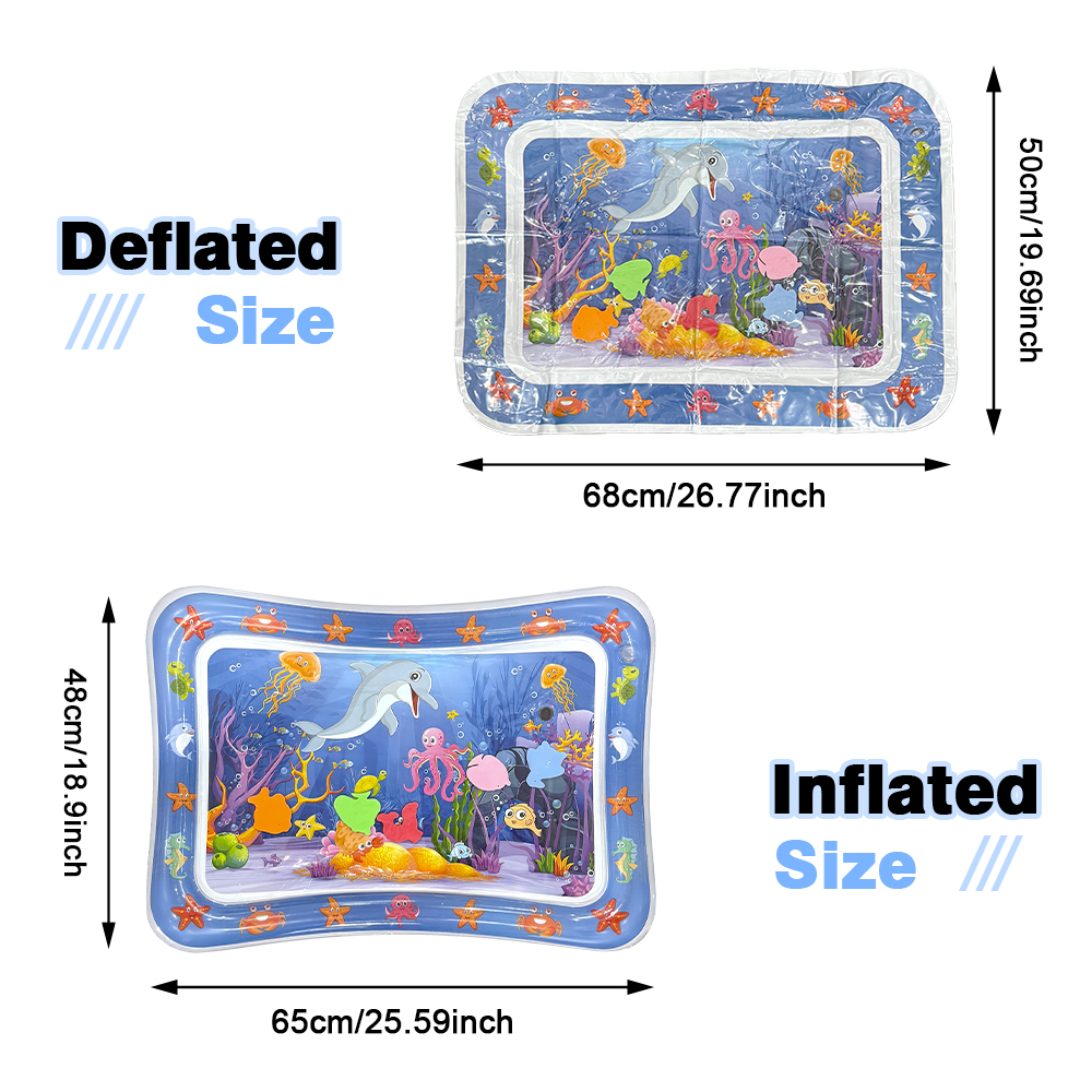 1pc Blue Dolphin Inflatable PV – Play Mat Neoprene recenzja i cena