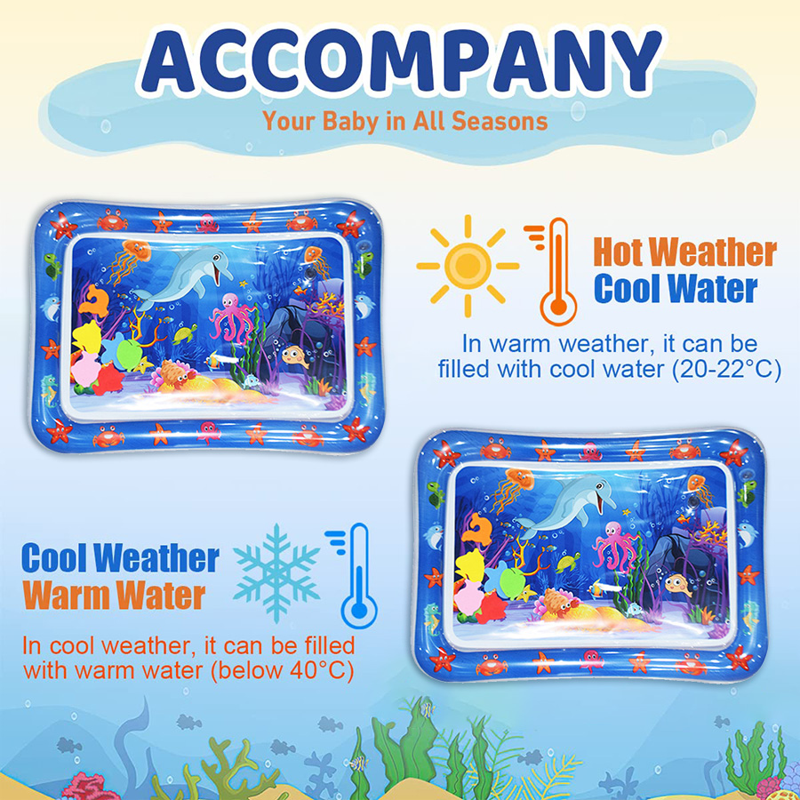 1pc Blue Dolphin Inflatable PV – Play Mat Neoprene recenzja i cena
