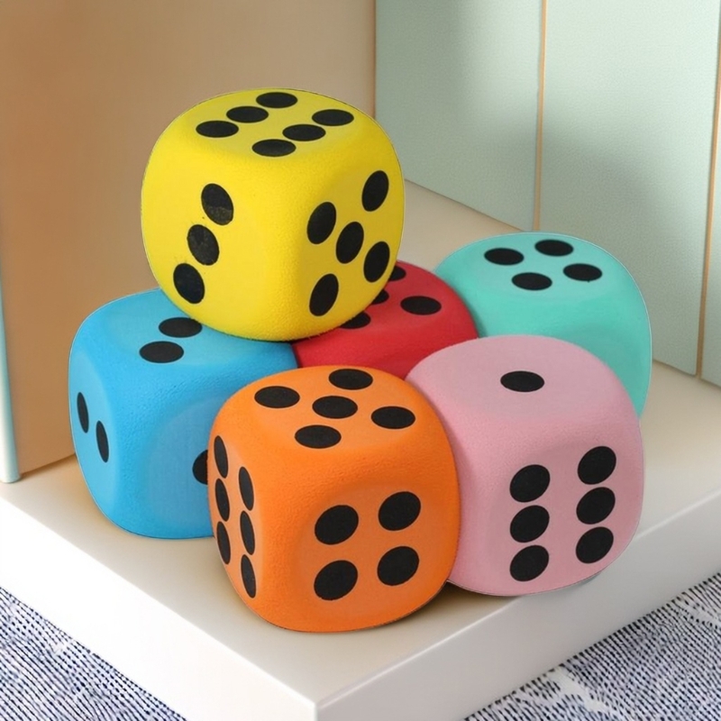 8cm Large Foam Dices Soft Six  – Board Game Digital recenzja i cena