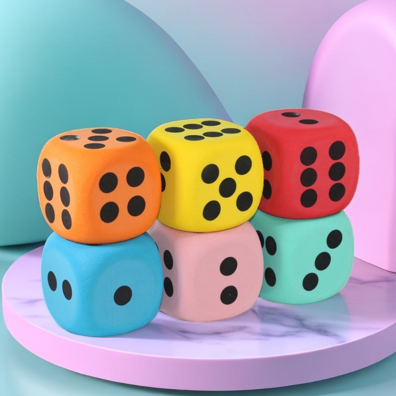 8cm Large Foam Dices Soft Six  – Board Game Digital recenzja i cena