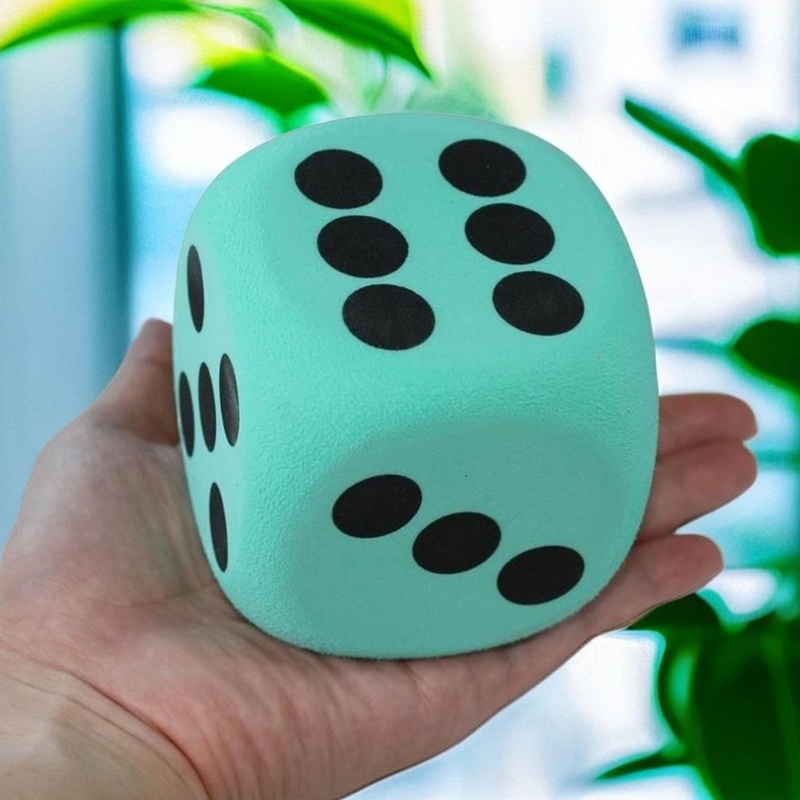 8cm Large Foam Dices Soft Six  – Board Game Digital recenzja i cena