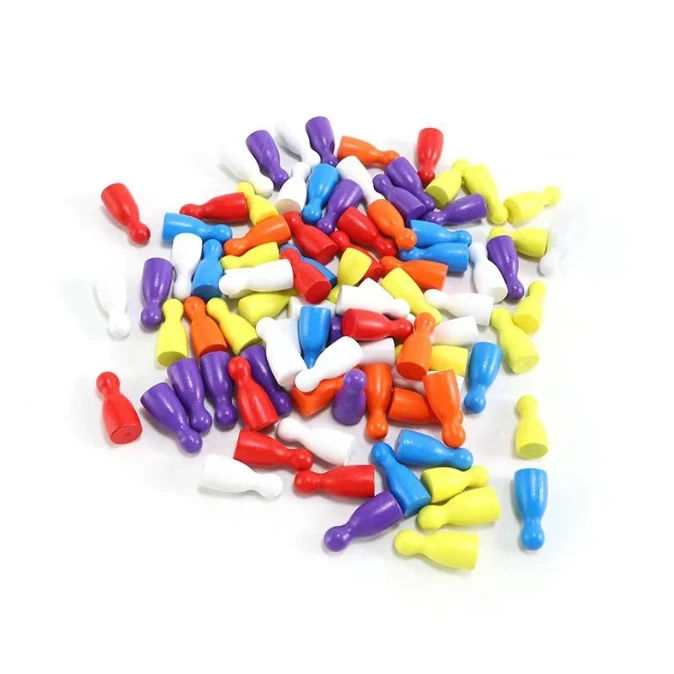 100 Pcs Colorful Wooden Chess  – Board Game Hegemony recenzja i cena