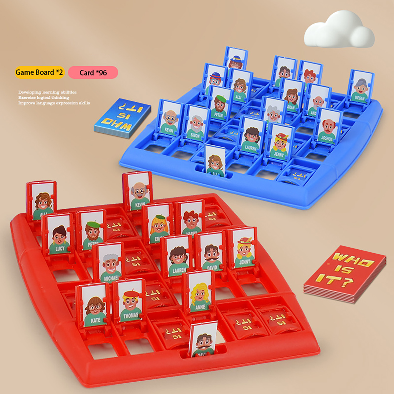 Family Guessing Board Game Who – Board Game History recenzja i cena