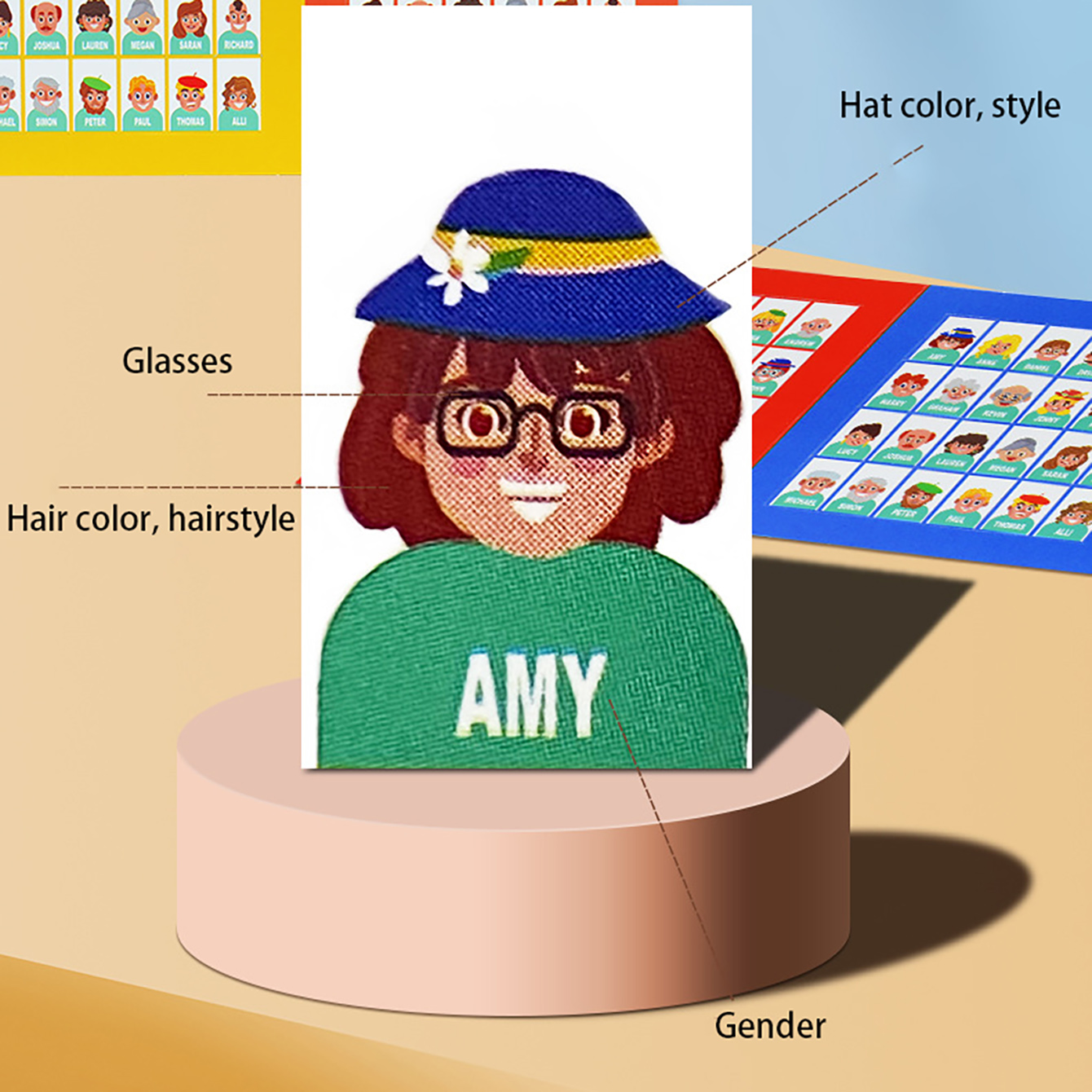 Family Guessing Board Game Who – Board Game History recenzja i cena