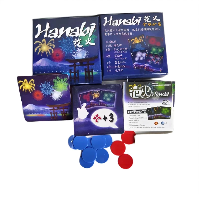 Hanabi Cooperative Card Game | – Board Game Sequence recenzja i cena