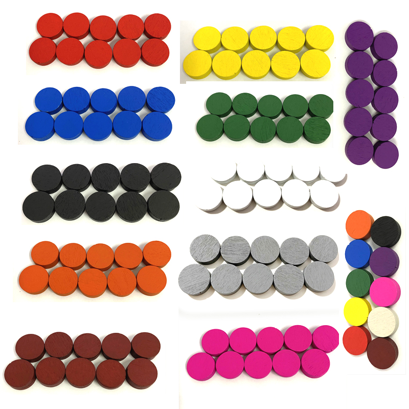 100pieces Diameter 15*5MM Wood – Board Game Hegemony recenzja i cena