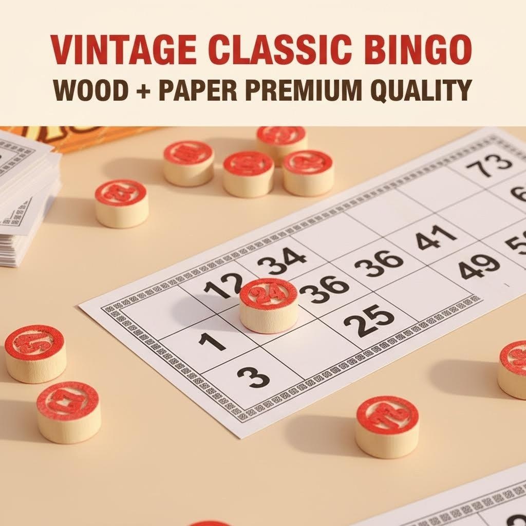 Vintage Russian Lotto Bingo Ga – Board Game Vintage recenzja i cena