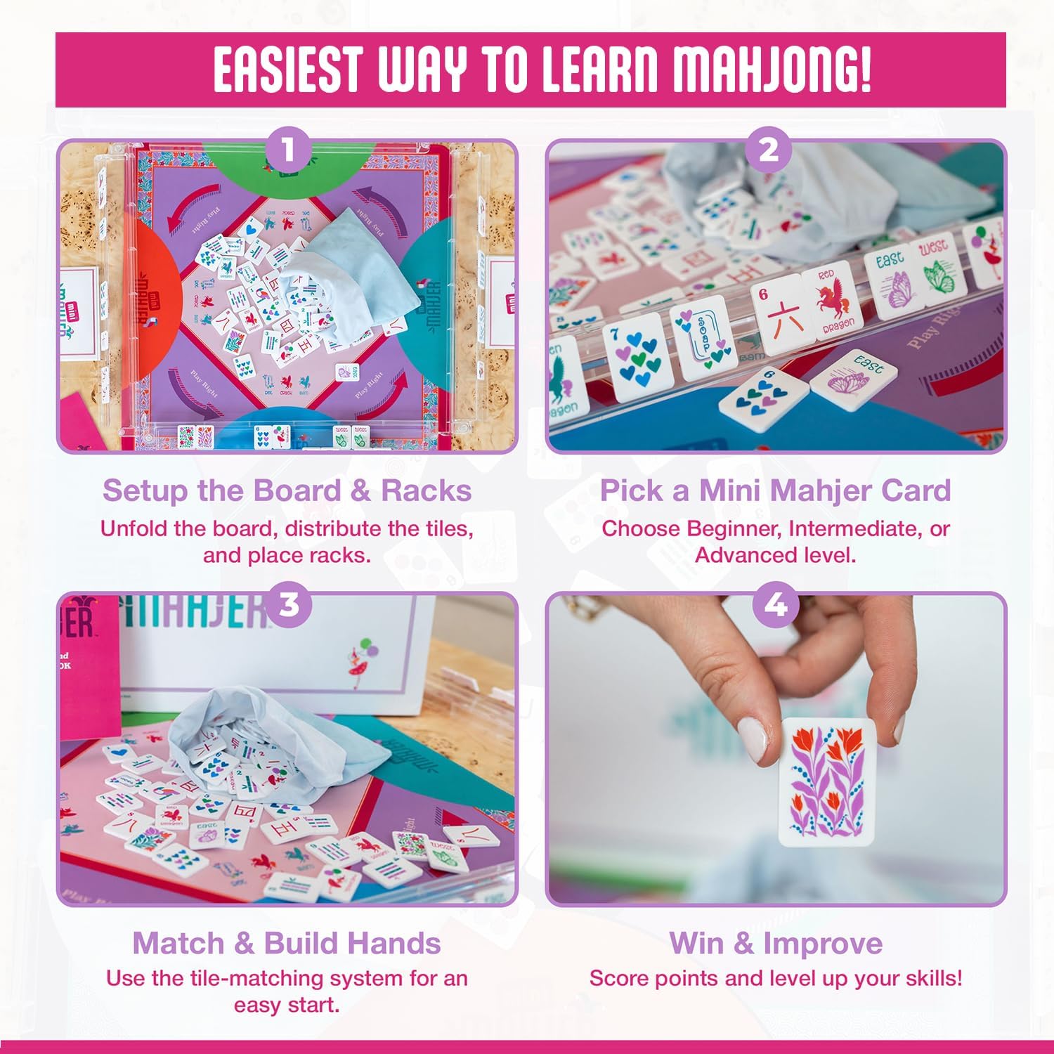 American Mahjong Starter Set f – Play Mat Neoprene recenzja i cena