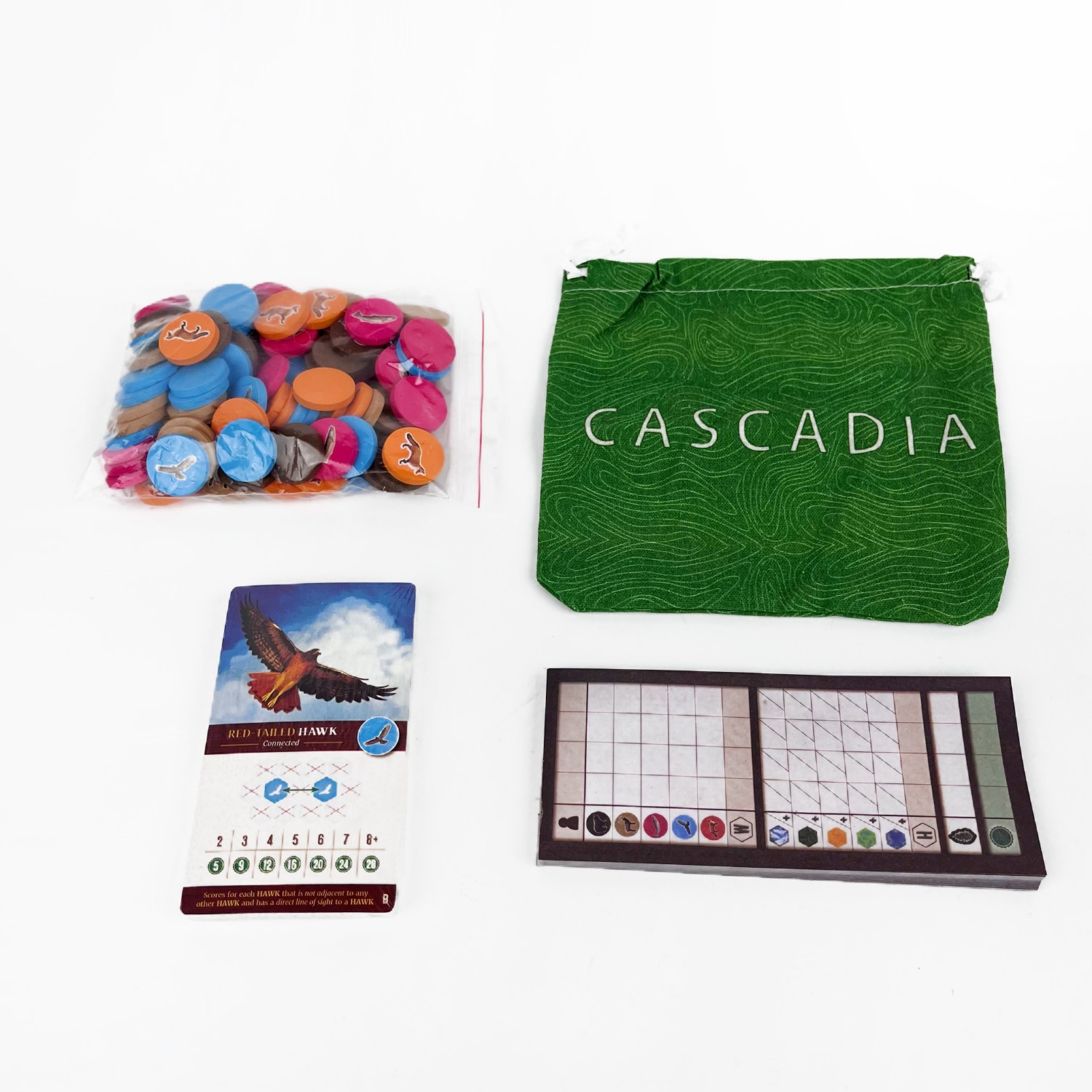 Cascadia Boardgame |  Base Gam – Board Game Sequence recenzja i cena