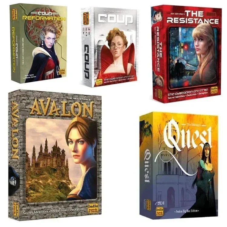 Board game The Resistance Aval – Board Game Sequence recenzja i cena