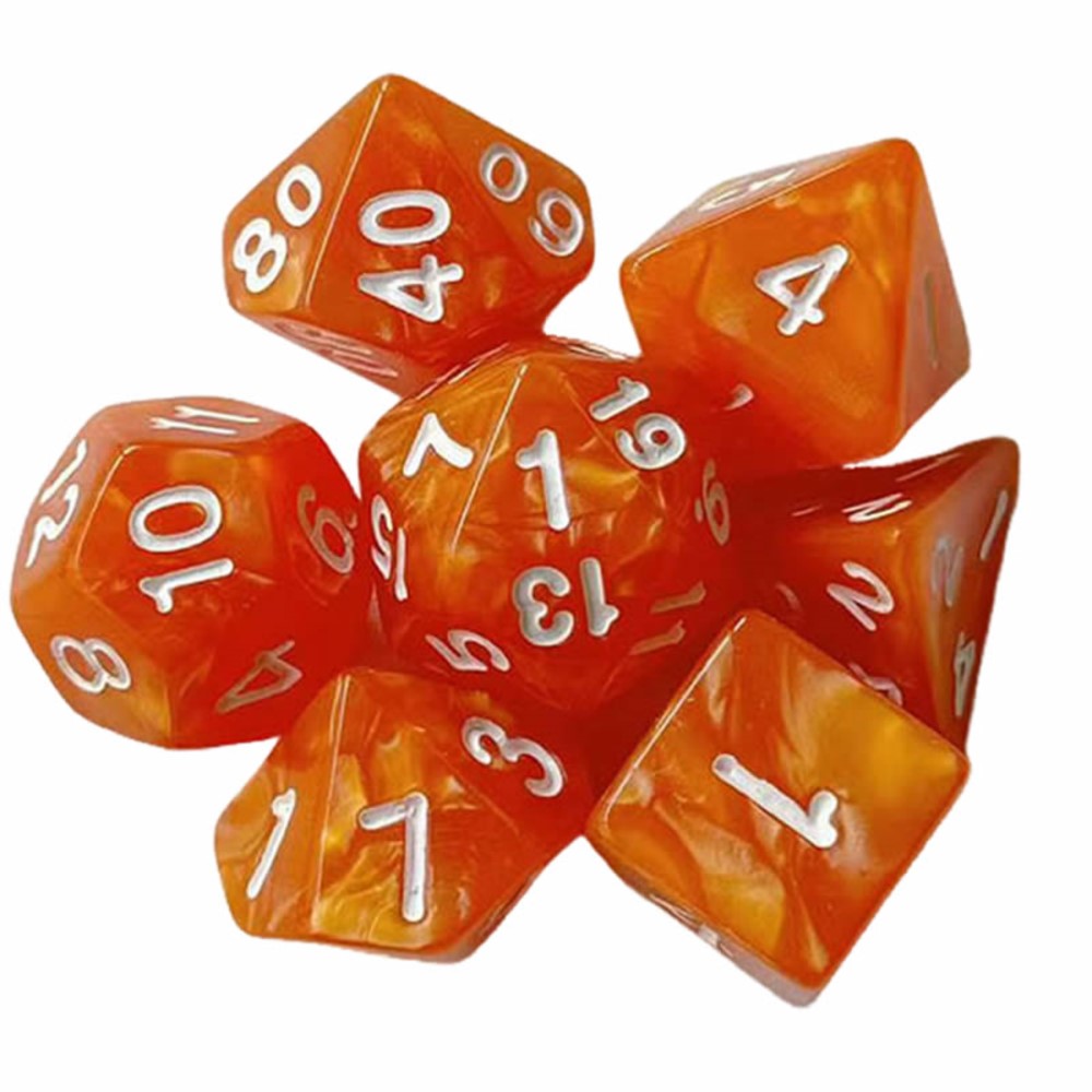 7pcs Dice Set Board Games Roll – Board Game Hegemony recenzja i cena