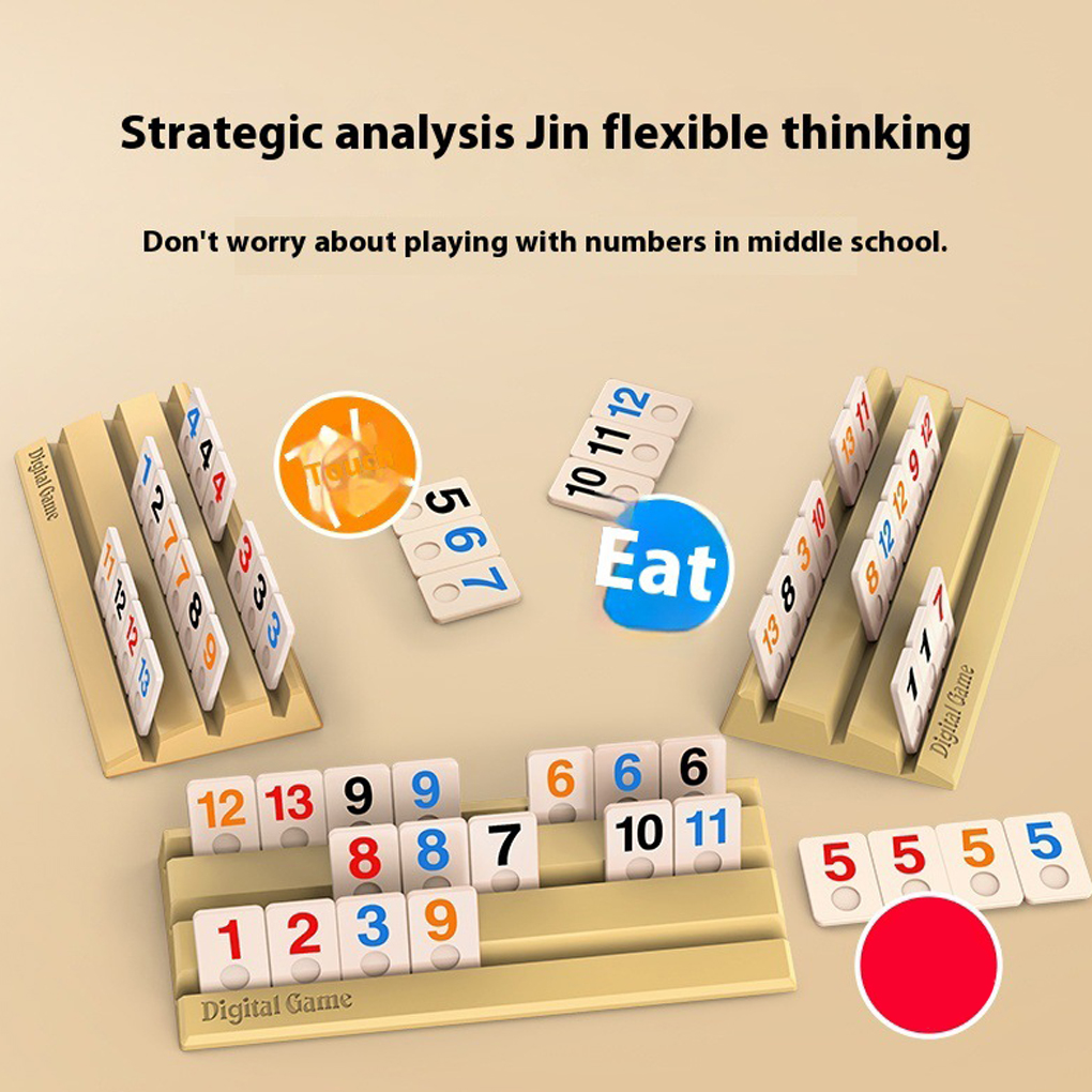 Digital Game Set Rummy Wooden  – Board Game Digital recenzja i cena