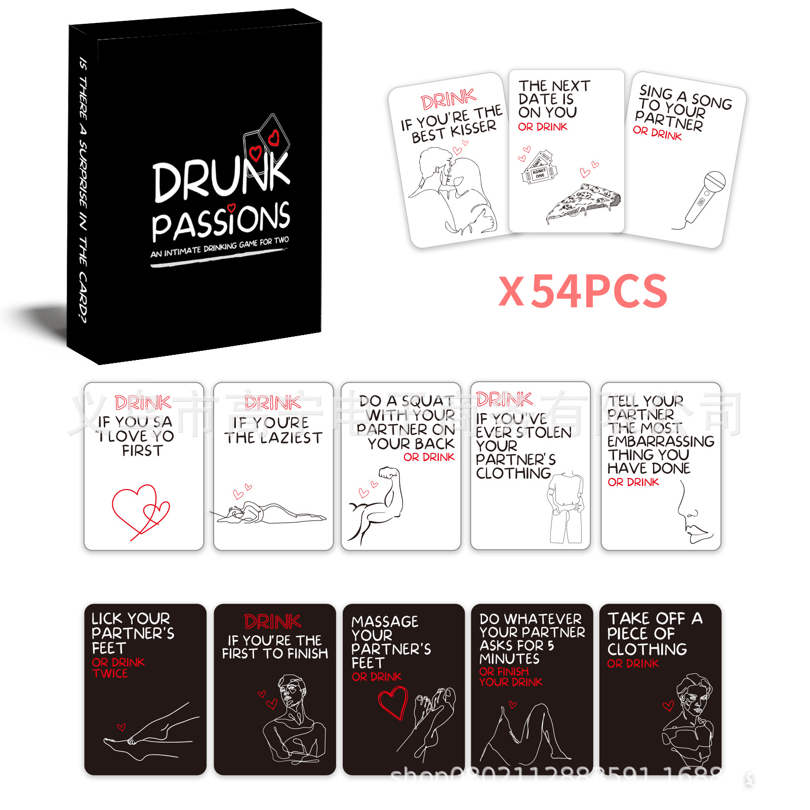 Drunk Passions Lovers Couples  – Board Game Coup recenzja i cena