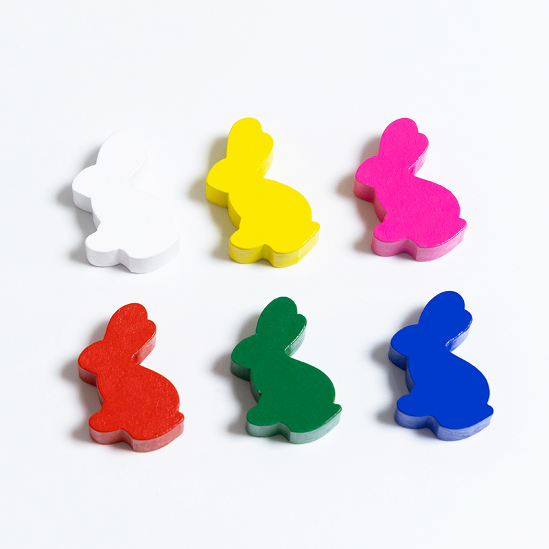100PCS Cute Rabbit Meeple, 25m – Board Game Hegemony recenzja i cena