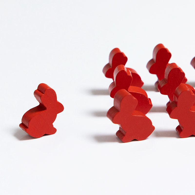 100PCS Cute Rabbit Meeple, 25m – Board Game Hegemony recenzja i cena