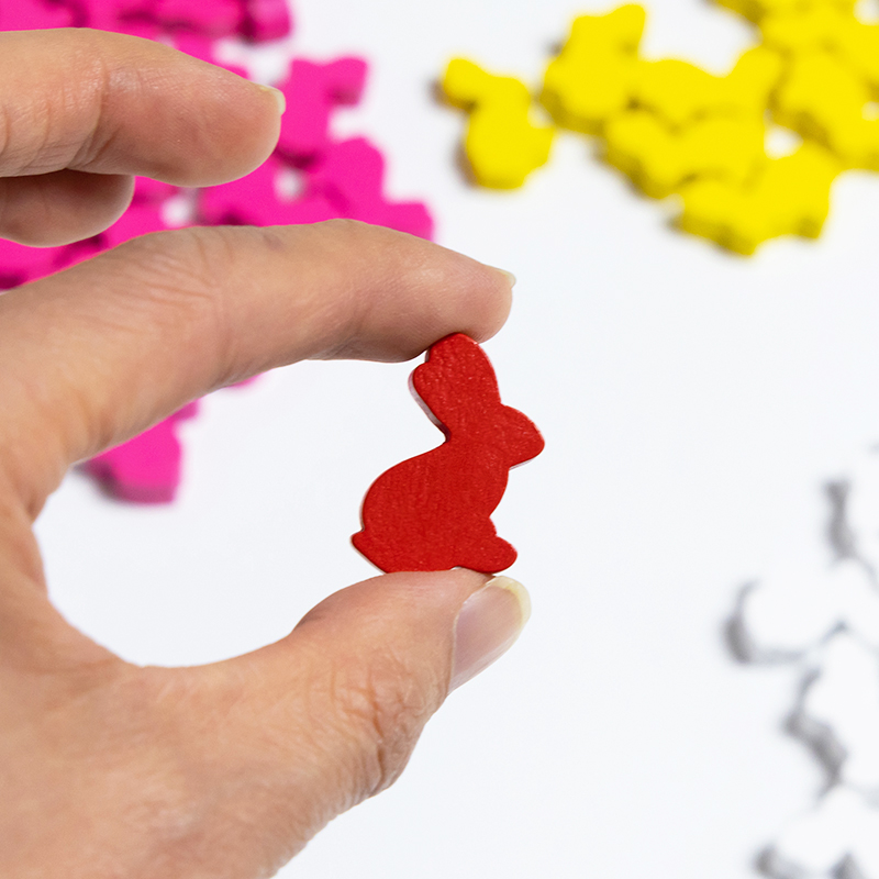 100PCS Cute Rabbit Meeple, 25m – Board Game Hegemony recenzja i cena