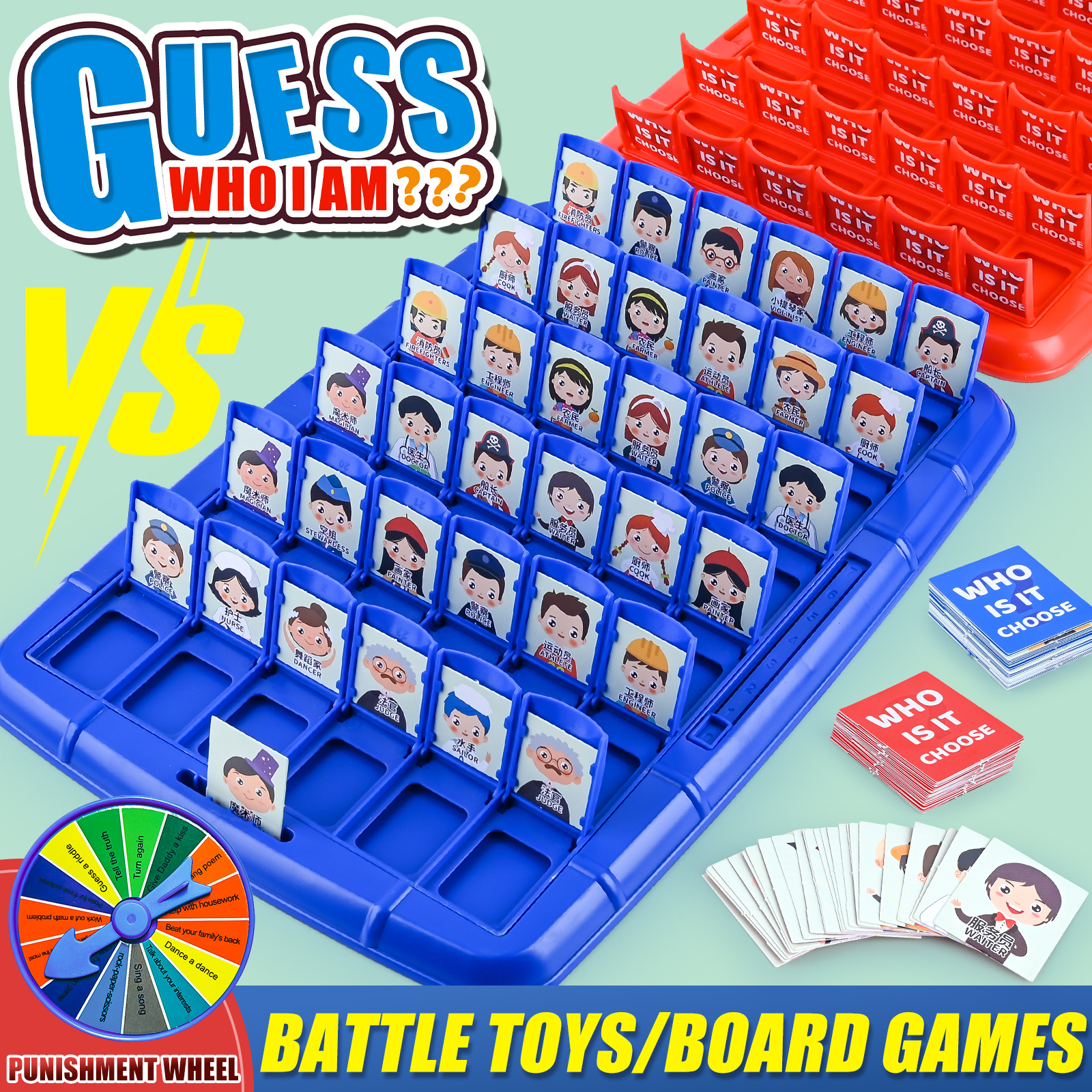 Guess Who I Am, Children'S Puz – Board Game Idea recenzja i cena