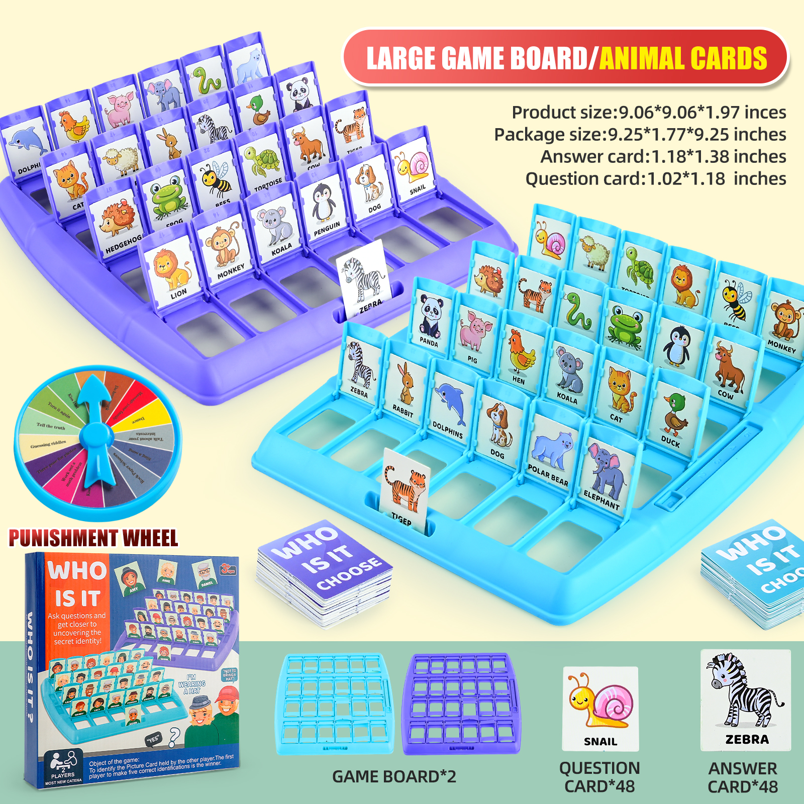 Guess Who I Am, Children'S Puz – Board Game Idea recenzja i cena