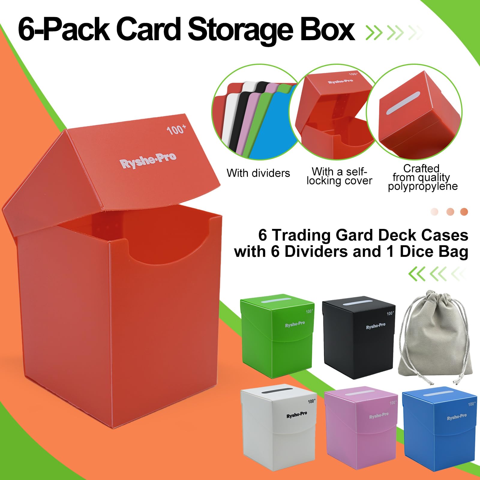 TCG Deck Box for 100+ Cards Co – Board Game Yugioh recenzja i cena