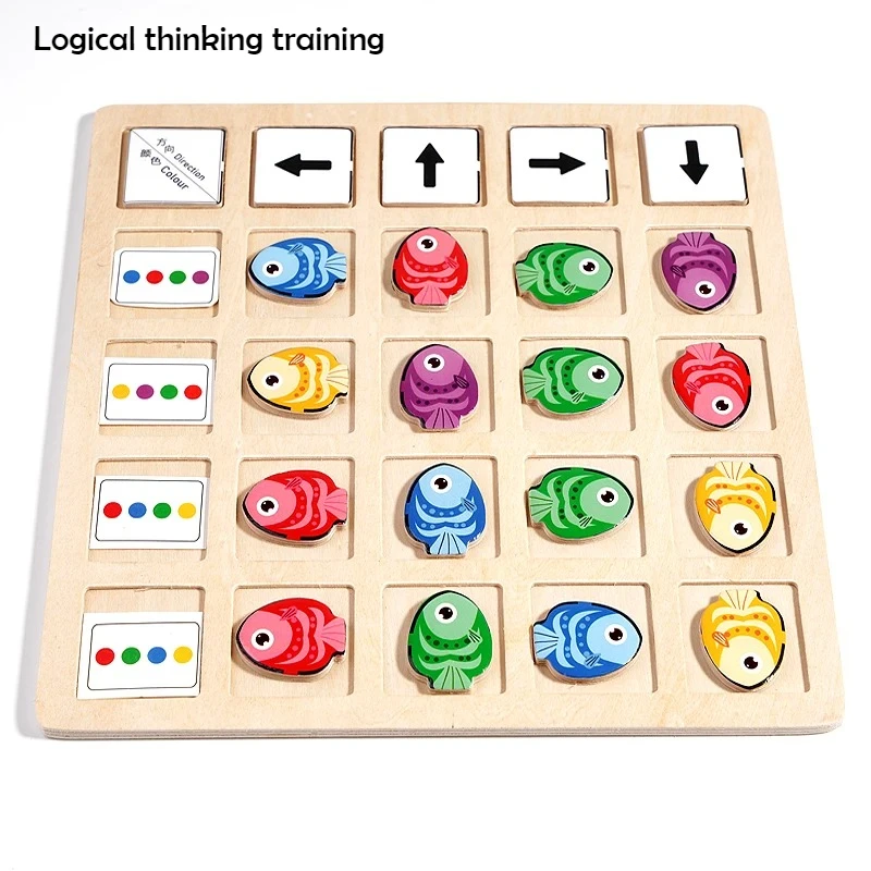 Wooden Montessori Toys Childre – Board Game Idea recenzja i cena