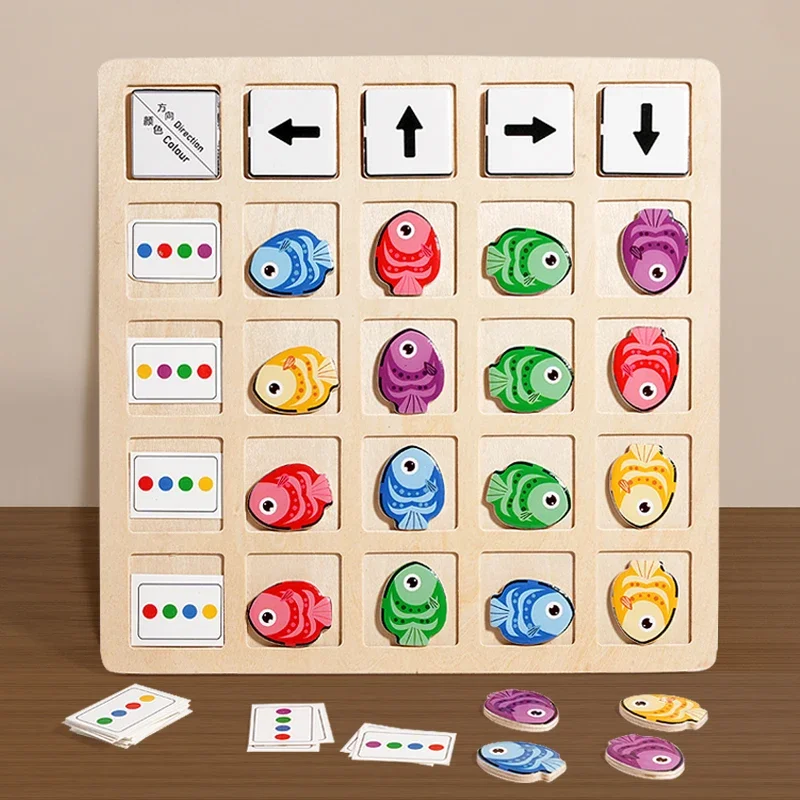 Wooden Montessori Toys Childre – Board Game Idea recenzja i cena