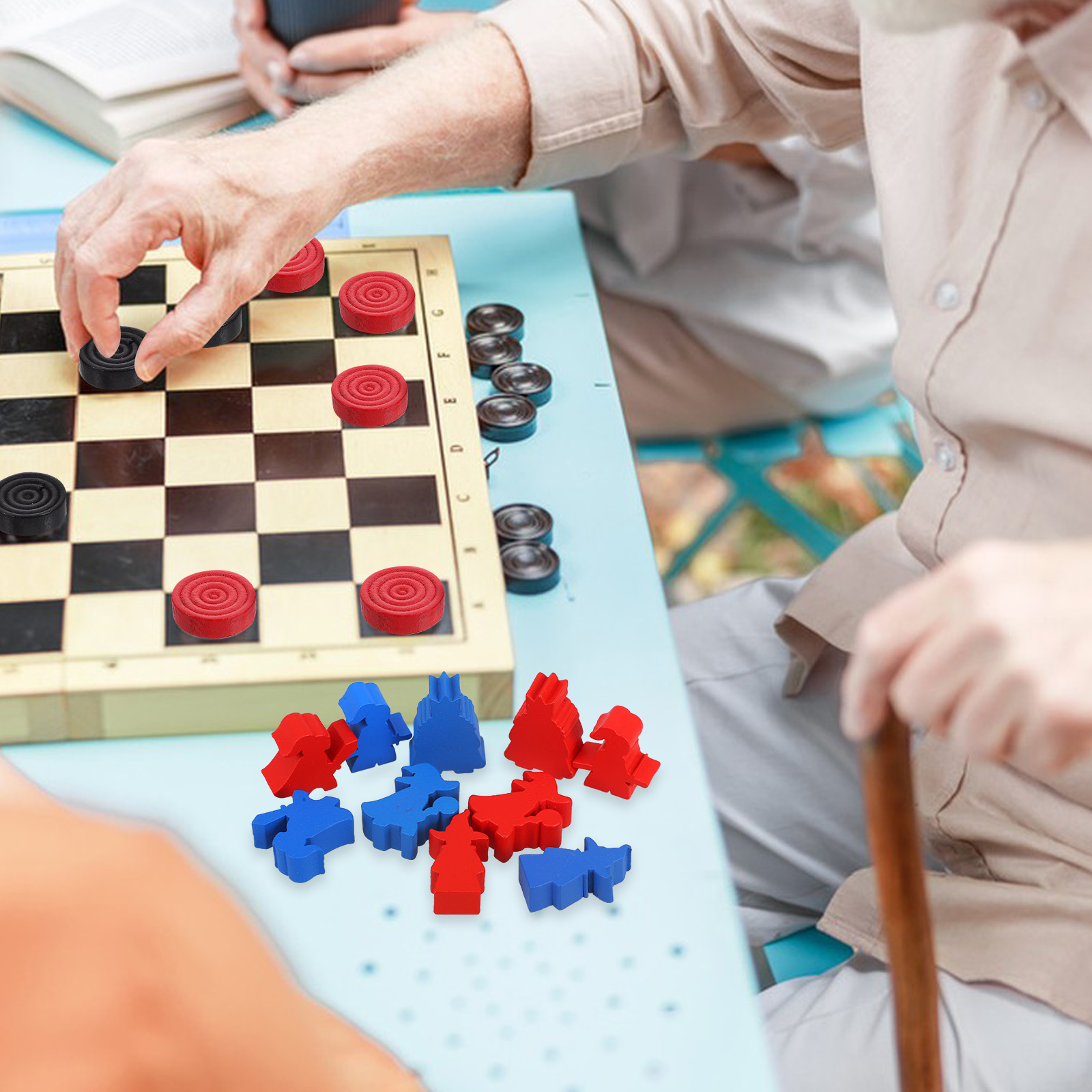 10 Pcs Wooden Chess Pieces Gam – Board Game Hegemony recenzja i cena
