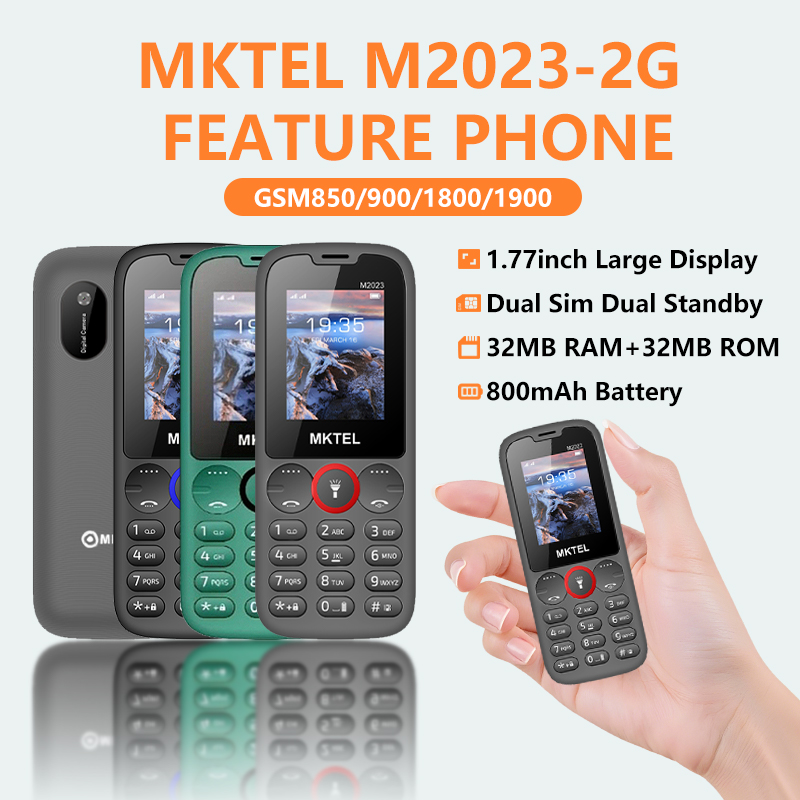 MKTEL M2023 Senior Phone 1.77