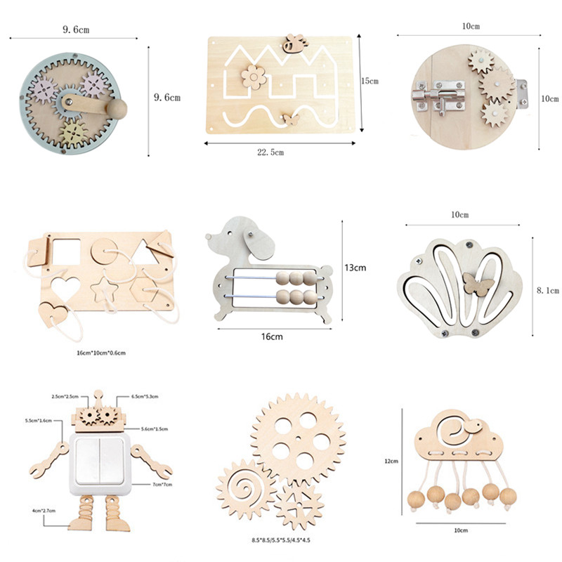 Kids Busy Board DIY Accessorie – Board Game Idea recenzja i cena
