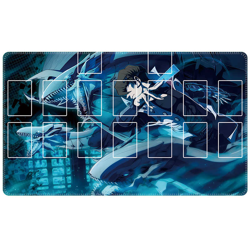 New 600x350mm Blue-Eyes White  – Board Game Yugioh recenzja i cena