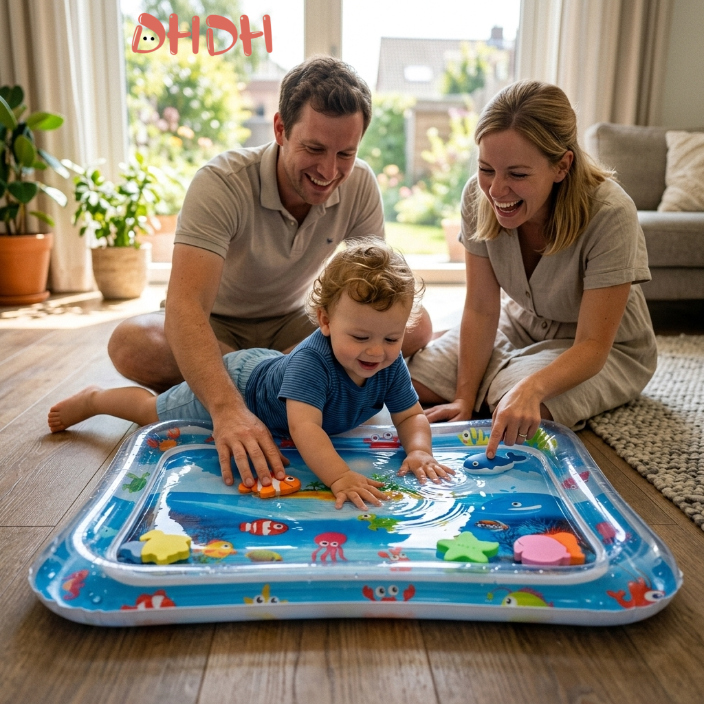 Baby Inflatable Water Play Mat – Play Mat Neoprene recenzja i cena