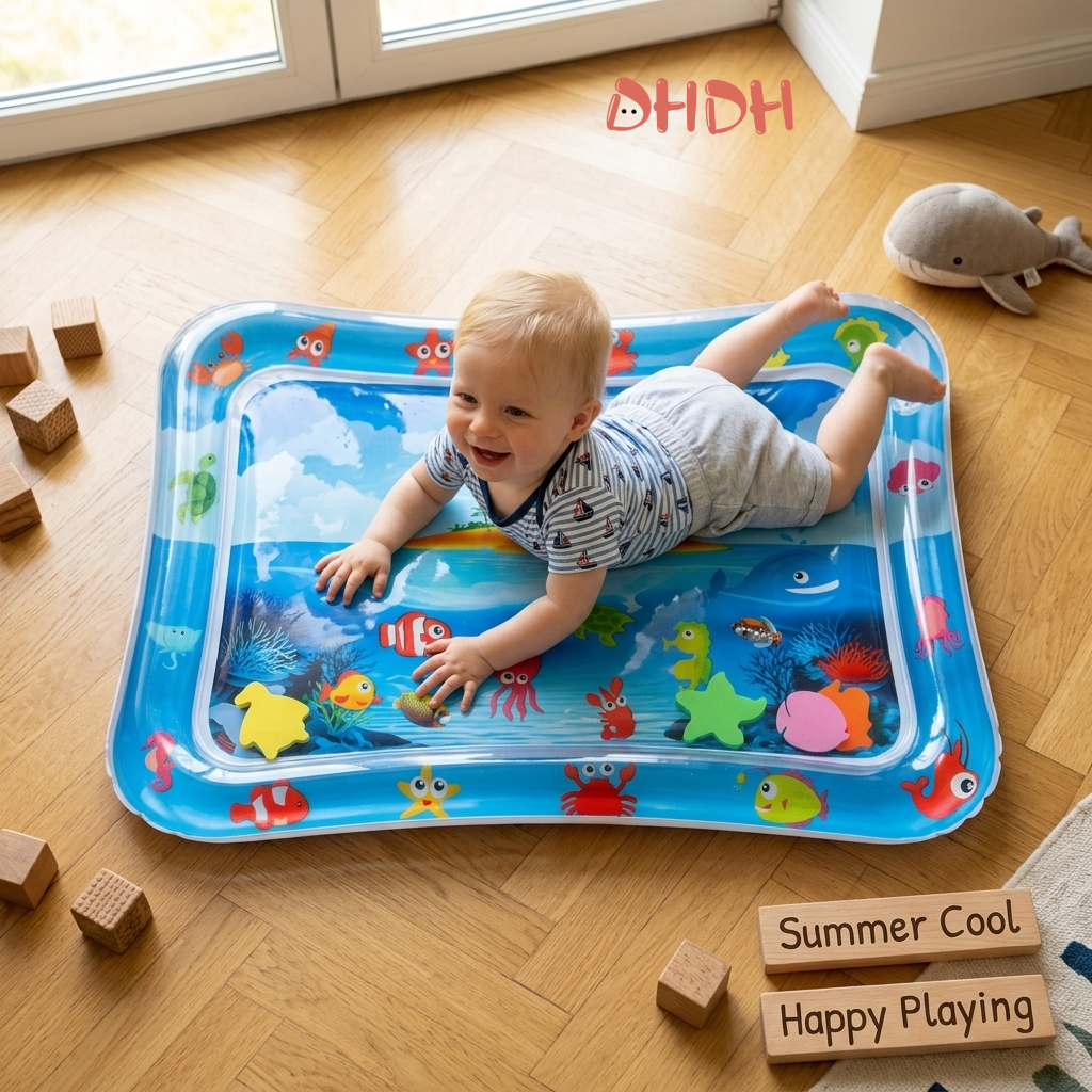 Baby Inflatable Water Play Mat – Play Mat Neoprene recenzja i cena