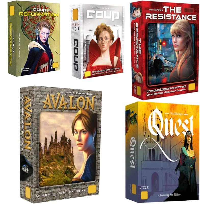 New Board game The Resistance  – Board Game Coup recenzja i cena