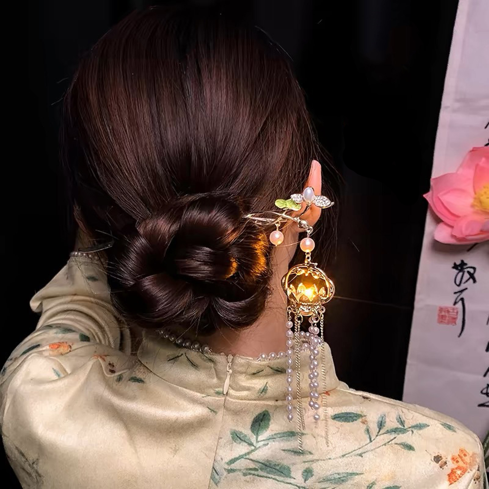 Luminous Flower Hairpin For Wo – Board Game Go recenzja i cena
