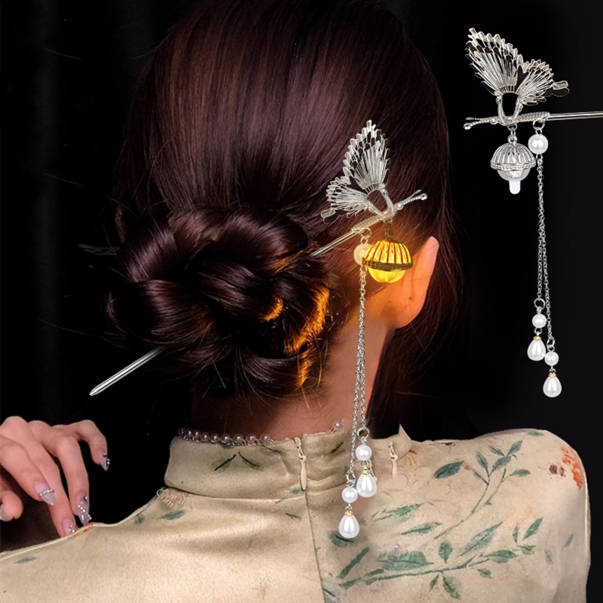 Luminous Flower Hairpin For Wo – Board Game Go recenzja i cena
