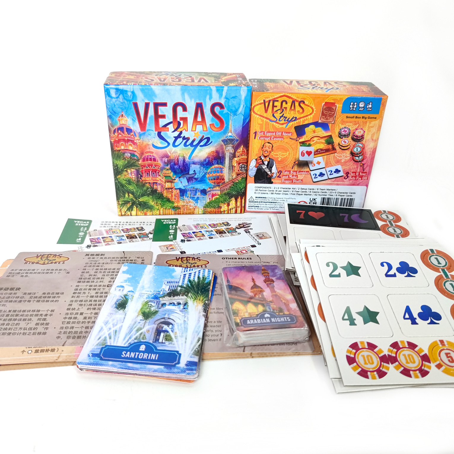 Vegas Strip Board Game  - Bluf – Board Game Sequence recenzja i cena