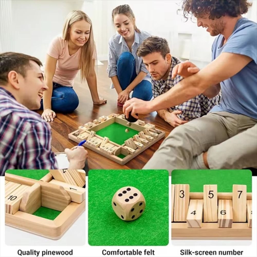 Shut The Box Table Board Game  – Board Game Digital recenzja i cena